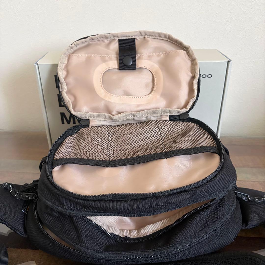 【美品】Hugoo ヒップシート ブラック