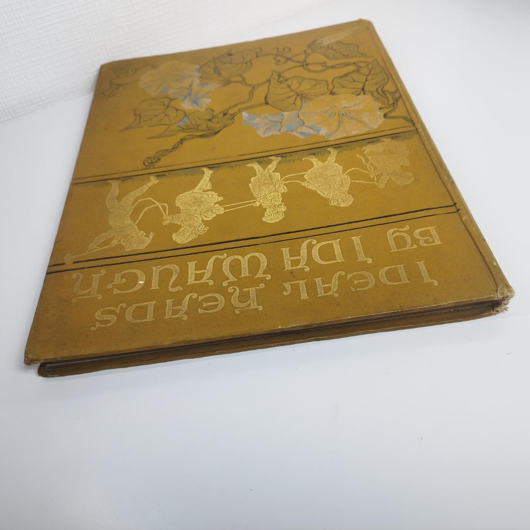 1890年 ヴィクトリアン絵本 本 book ideal heads fB1B