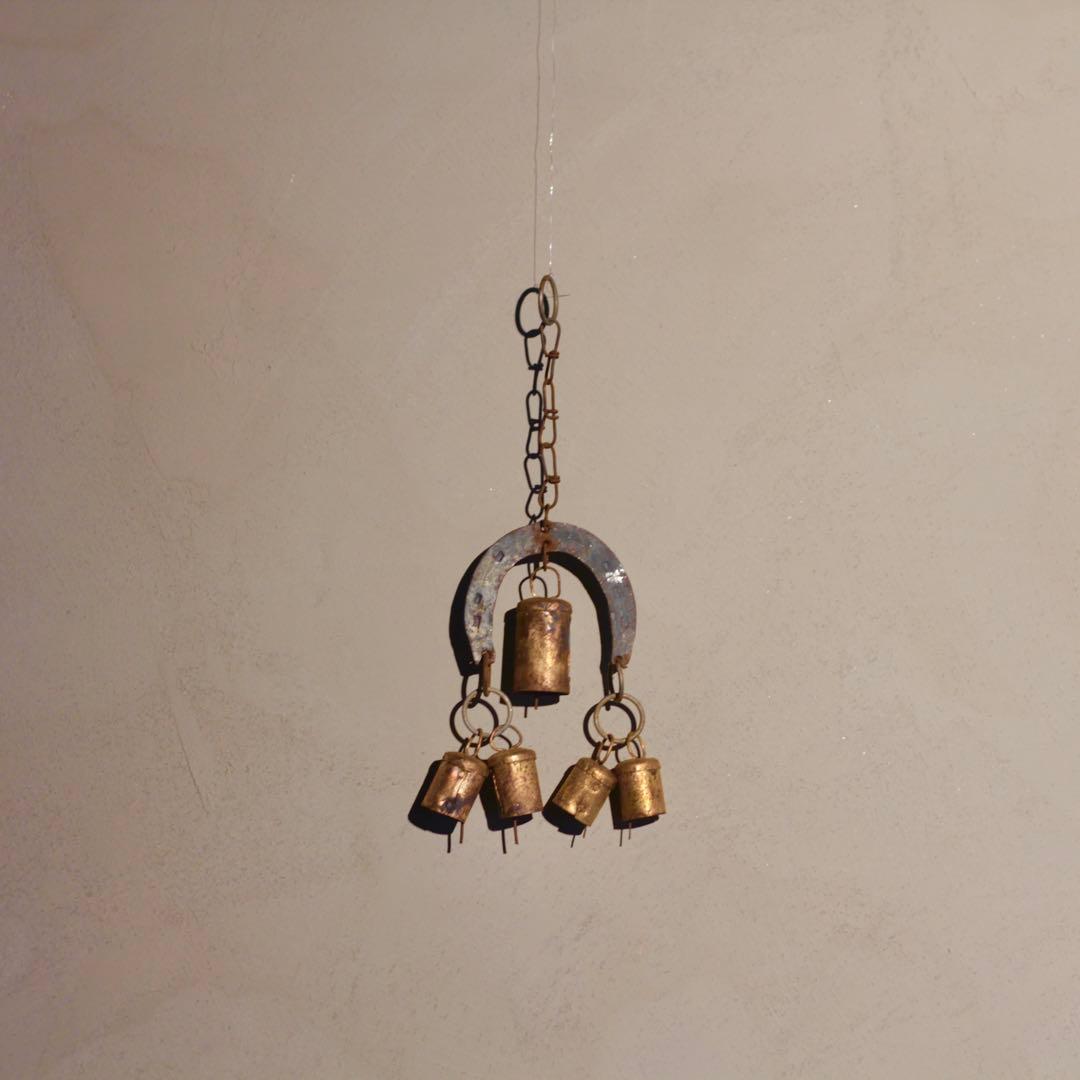 蹄鉄 ベル 魔除け 装飾品 古道具 アンティーク オブジェ