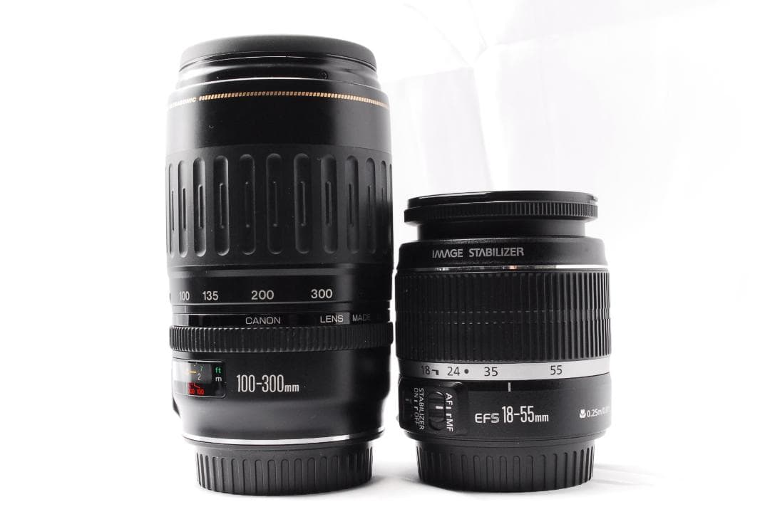 キャノン kiss X7⭐ダブルレンズセット⭐超望遠レンズ⭐カメラバッグ付