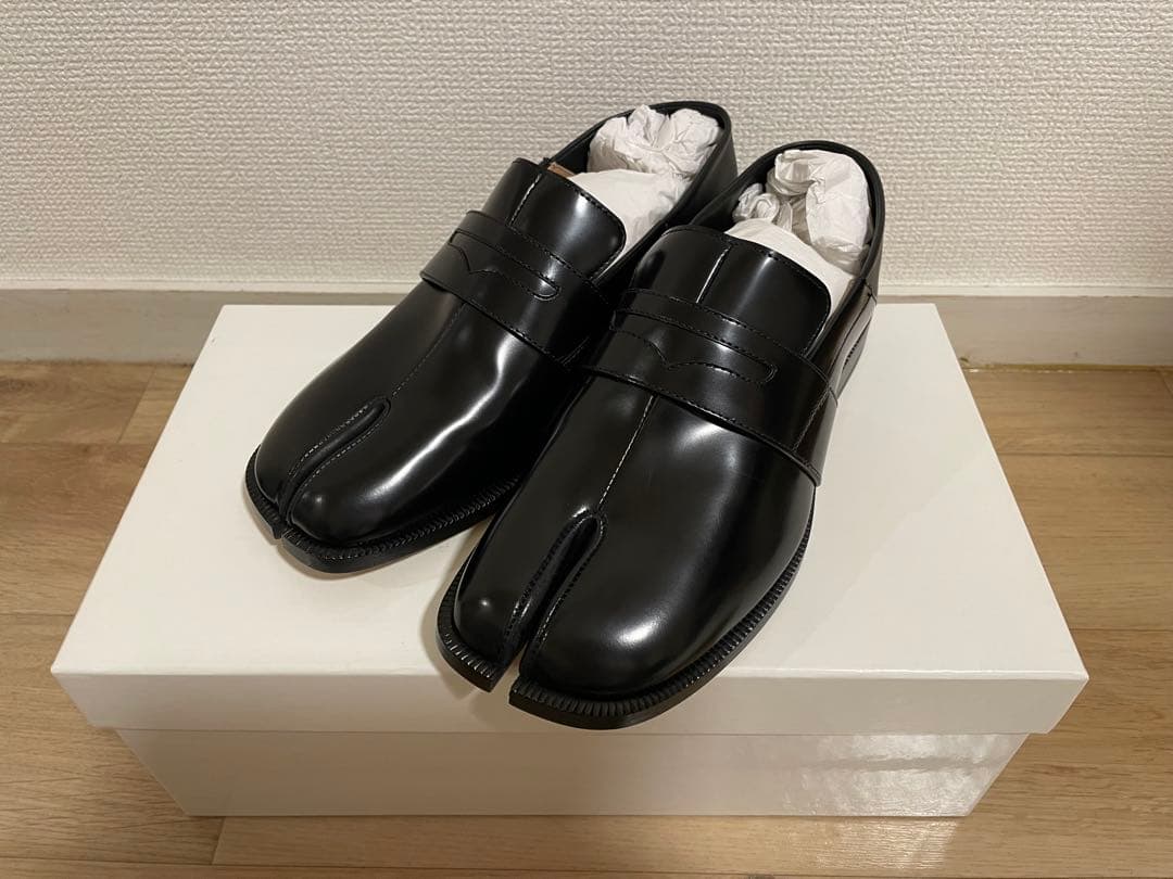 メゾンマルジェラ　タビローファー 2ways ブラック　サイズ３７