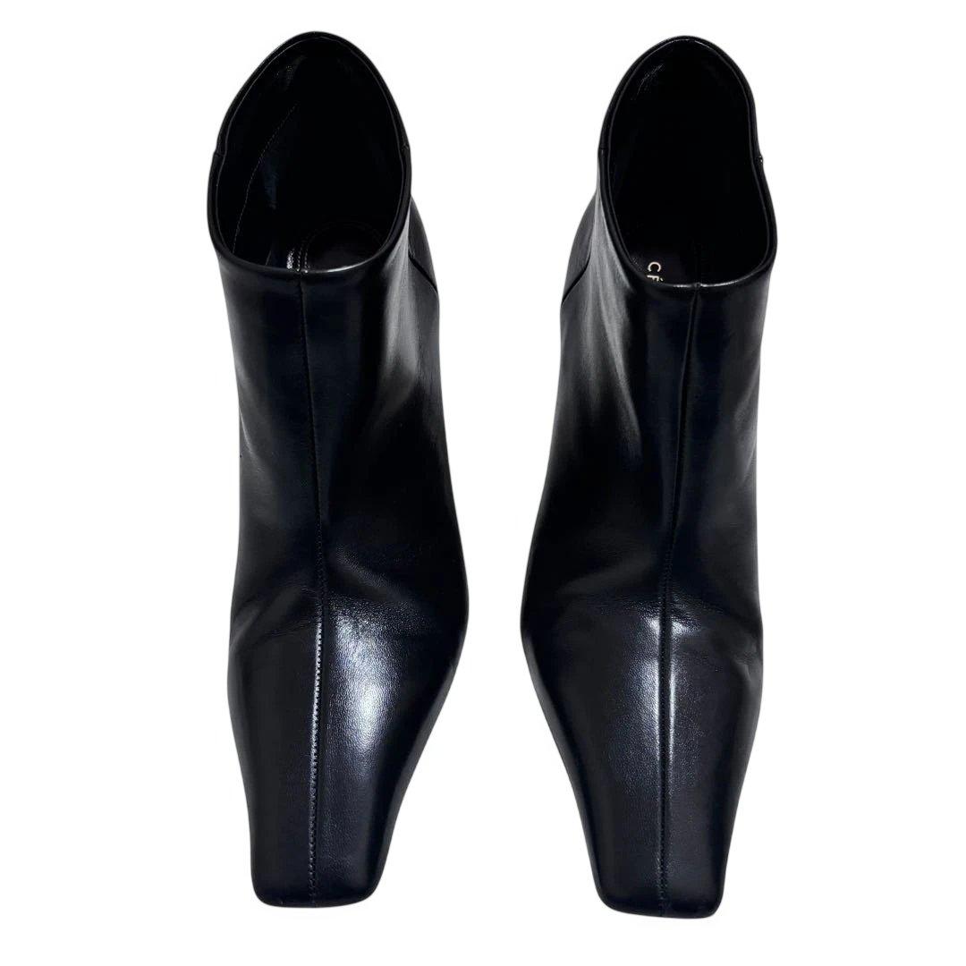 希少◎CELINE フィービー期 シャンデリアヒール ブーティー 35 ブラック