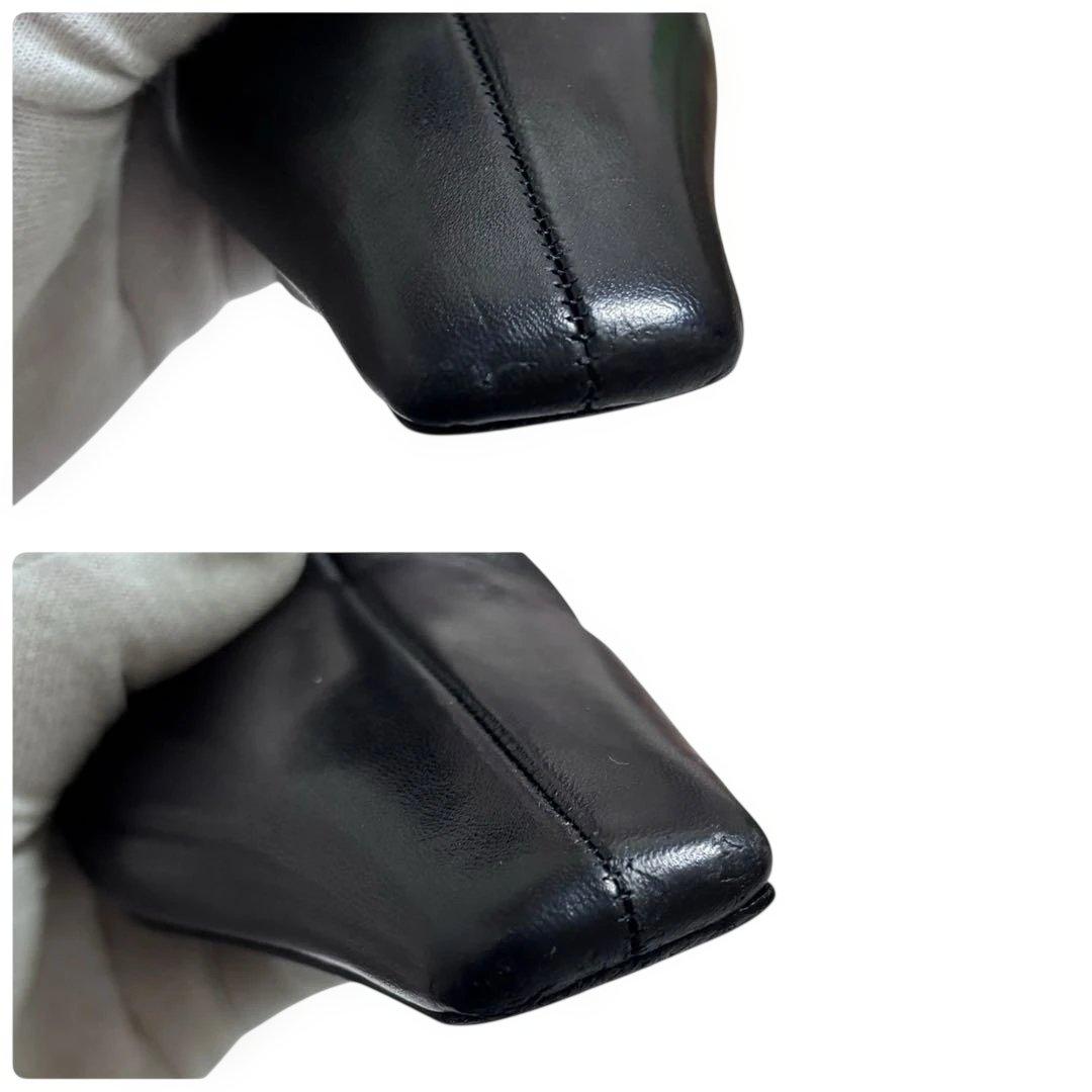 希少◎CELINE フィービー期 シャンデリアヒール ブーティー 35 ブラック