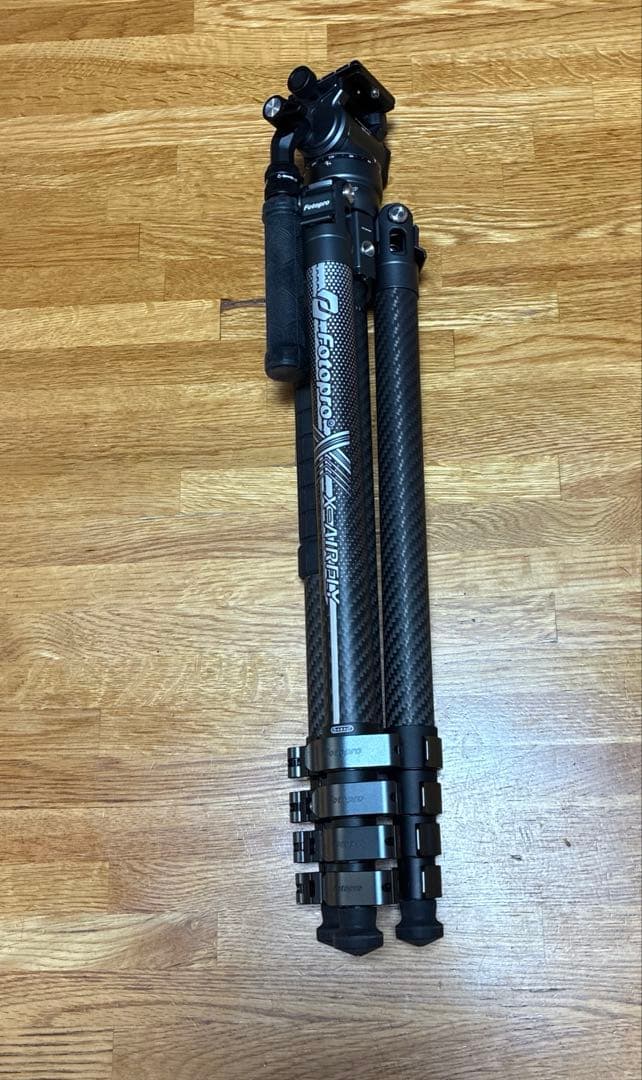 Fotopro X-Airfly ビデオ 64.5 インチ軽量トラベルカメラ三脚