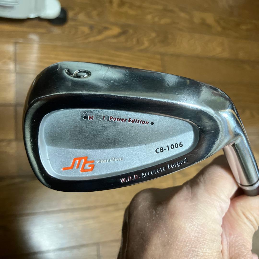 n*9様 最終値下　三浦CB-1006アイアン6番からPW 島田ゴルフNINE(