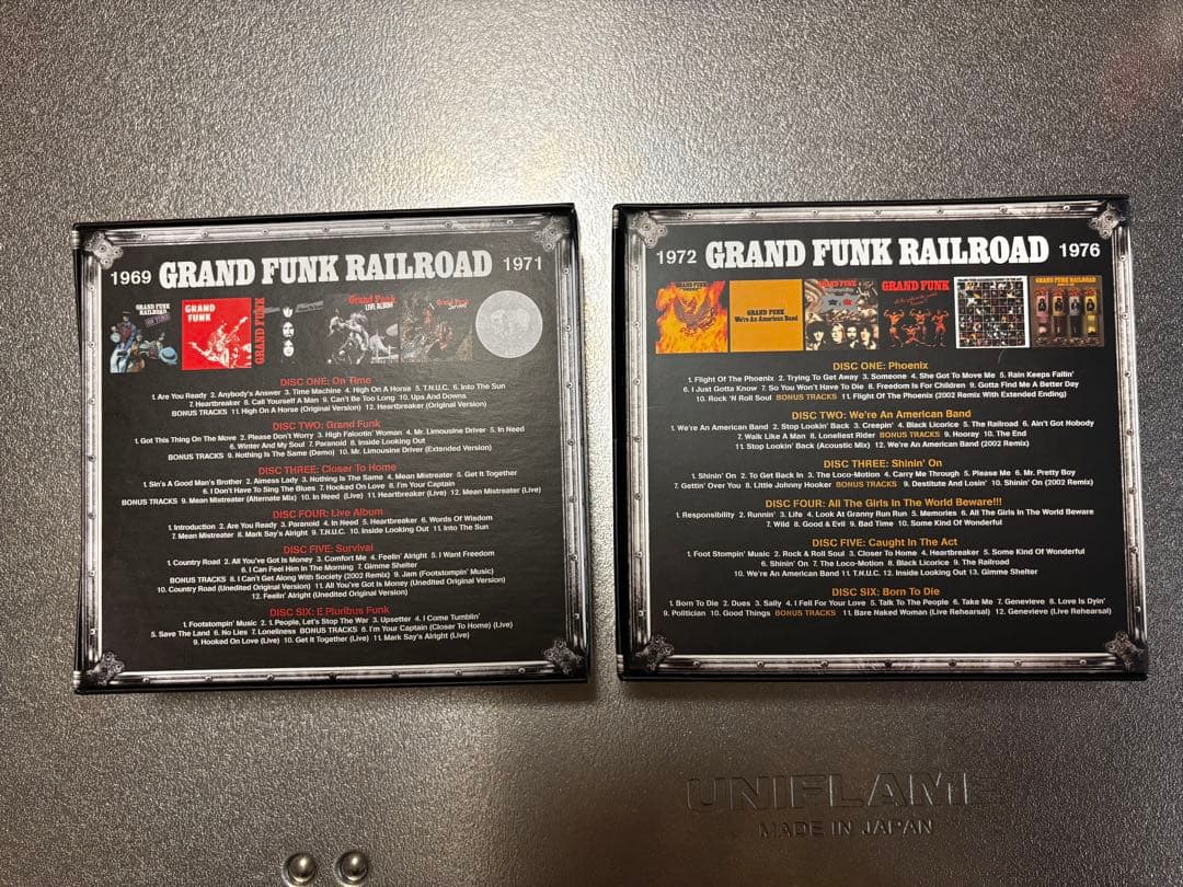 洋楽 GRAND FUNK RAILROAD TRUNK OF FUNKVOL1& 2