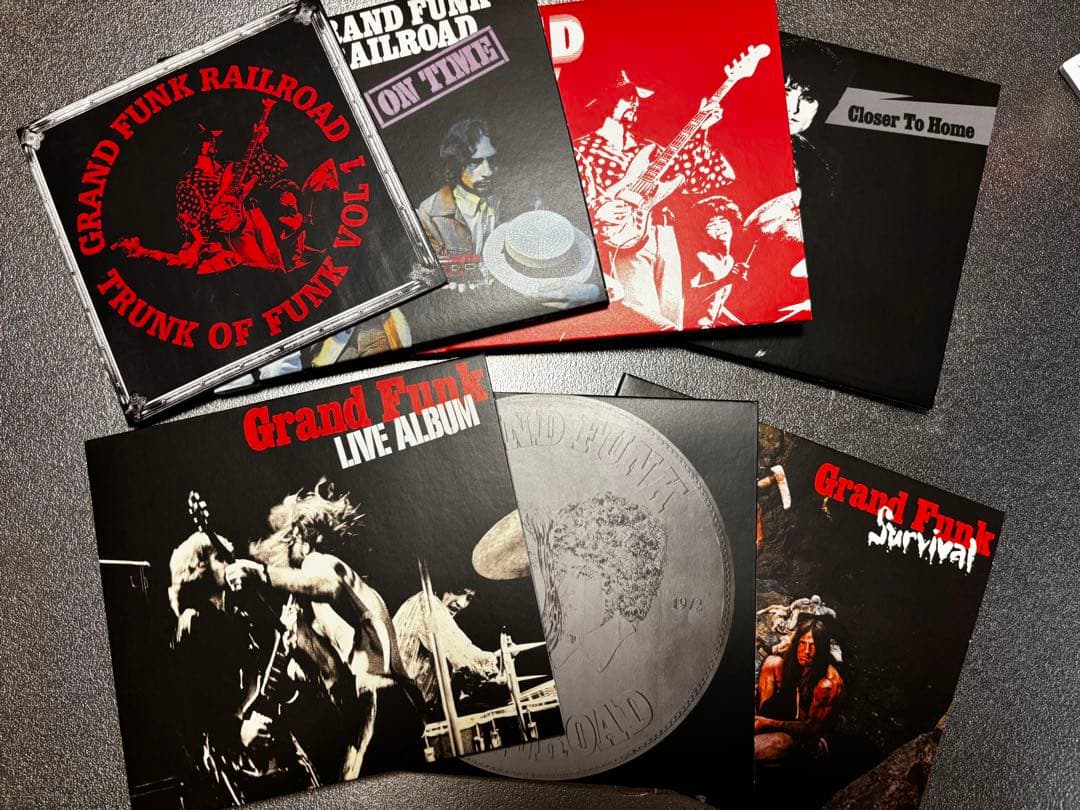 洋楽 GRAND FUNK RAILROAD TRUNK OF FUNKVOL1& 2