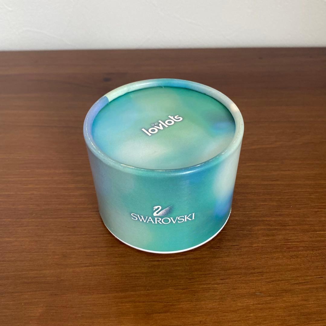 △▼とも ▼△ SWAROVSKI クリスタル ダックスフンド 置物