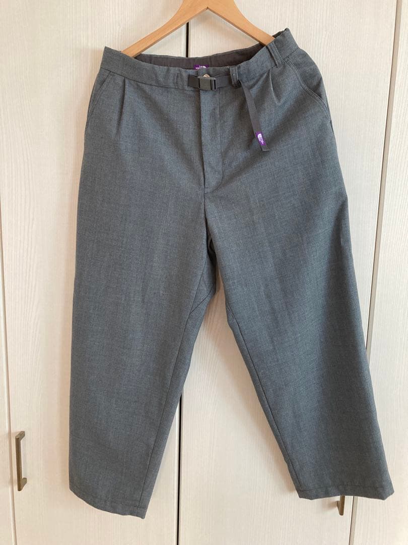 パープルレーベル　nanamica モンキータイム　ワイドスラックス　パンツ