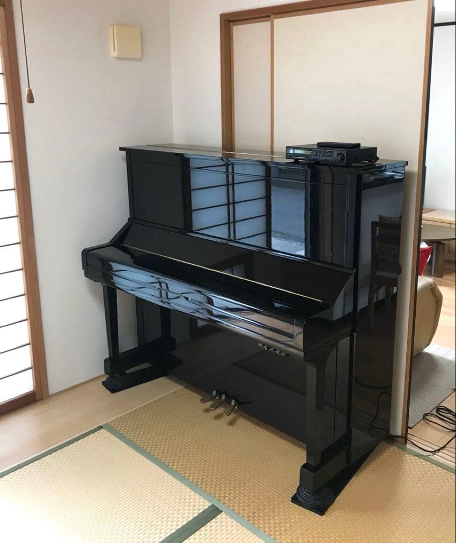 YAMAHA サイレントピアノ 88鍵 黒　YU3 SXG ヘッドホン付き