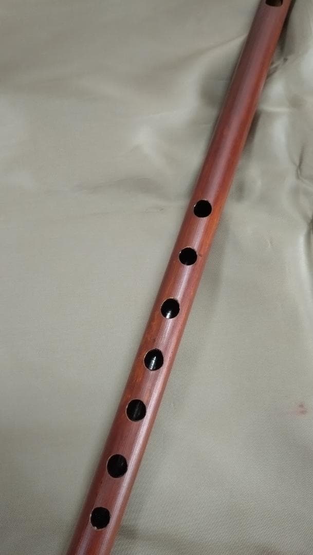 煤篠竹　古典調5本調子　篠笛①