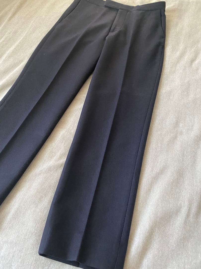 パンツ AURALEE LIGHT MELTON SLACKS