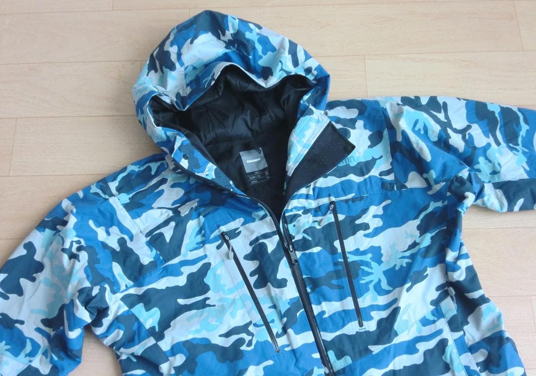 ■■11月限定■送料無料■GOLDWIN■男性用スキーウエア上下■XL■迷彩■■