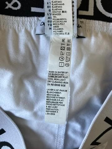 DOLCE&GABBANAドルチェ＆ガッバーナ ボクサー 2枚下着 D&G