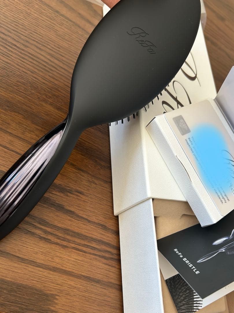 ReFa ヘアブラシ Bristle ブラック