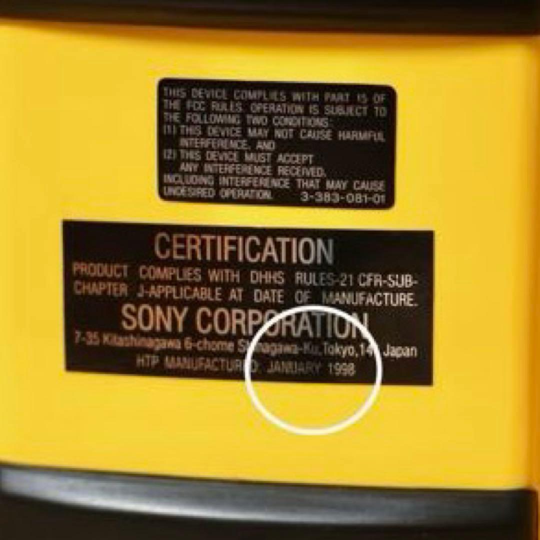 SONY SPORTS CDラジカセ アダプタ付