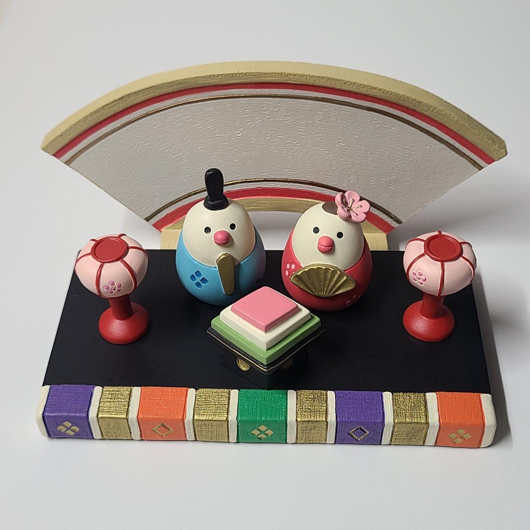 デコレ　コンコンブル　おひなさま　お雛様　ひなまつり　廃盤品　文鳥