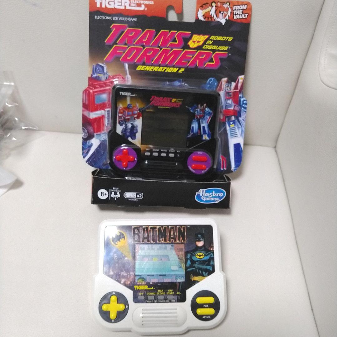 【レトロ】LSI LCDゲーム　①トランスフォーマー　②バットマン　タイガー社