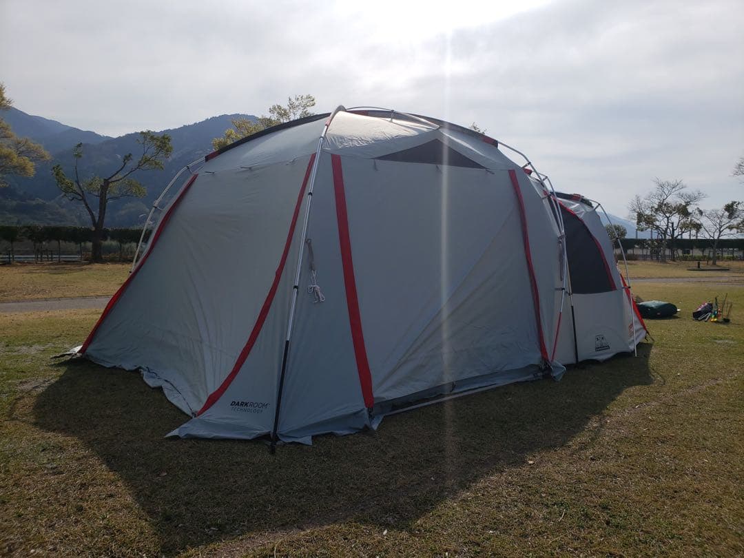 タフスクリーン２ルームハウス＋　必須アイテム　インナーシートとグランドシート付き