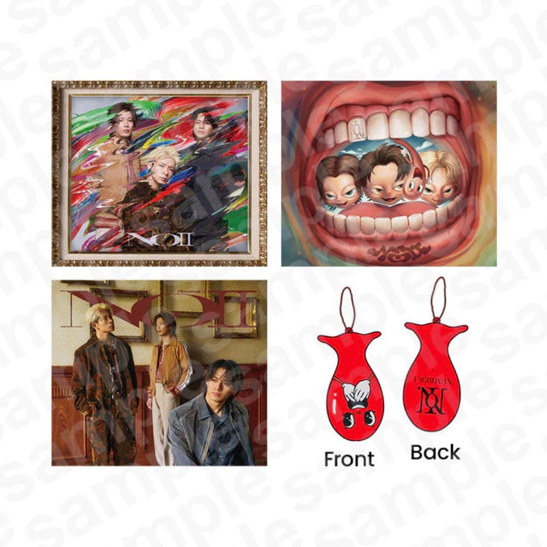 Number_i 2ndアルバム『No.Ⅱ』 3形態購入特典付き