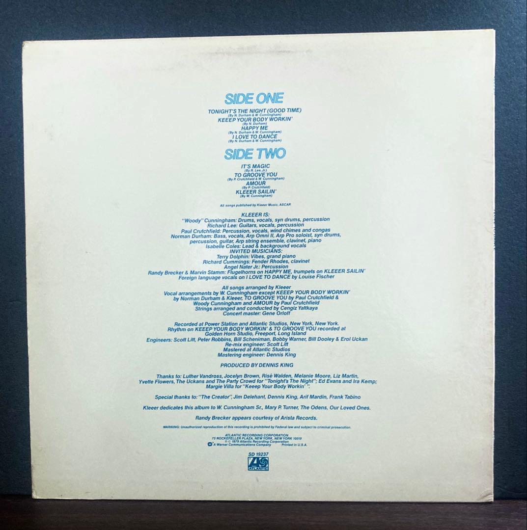 KLEEER / I LOVE TO DANCE Happy me レアグルーヴ