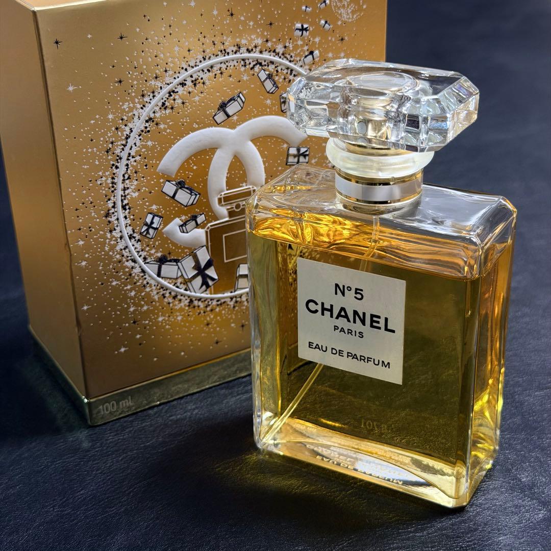 【正規品】CHANEL N°5 オードゥパルファム 香水 100ml 限定品