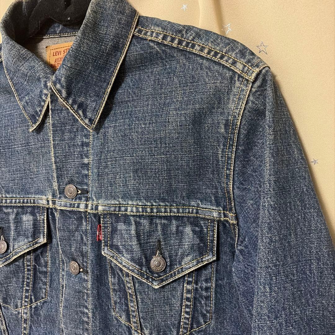 98年 Levi's Ｇジャン 3rd 557xx BIG E 復刻 美フェード