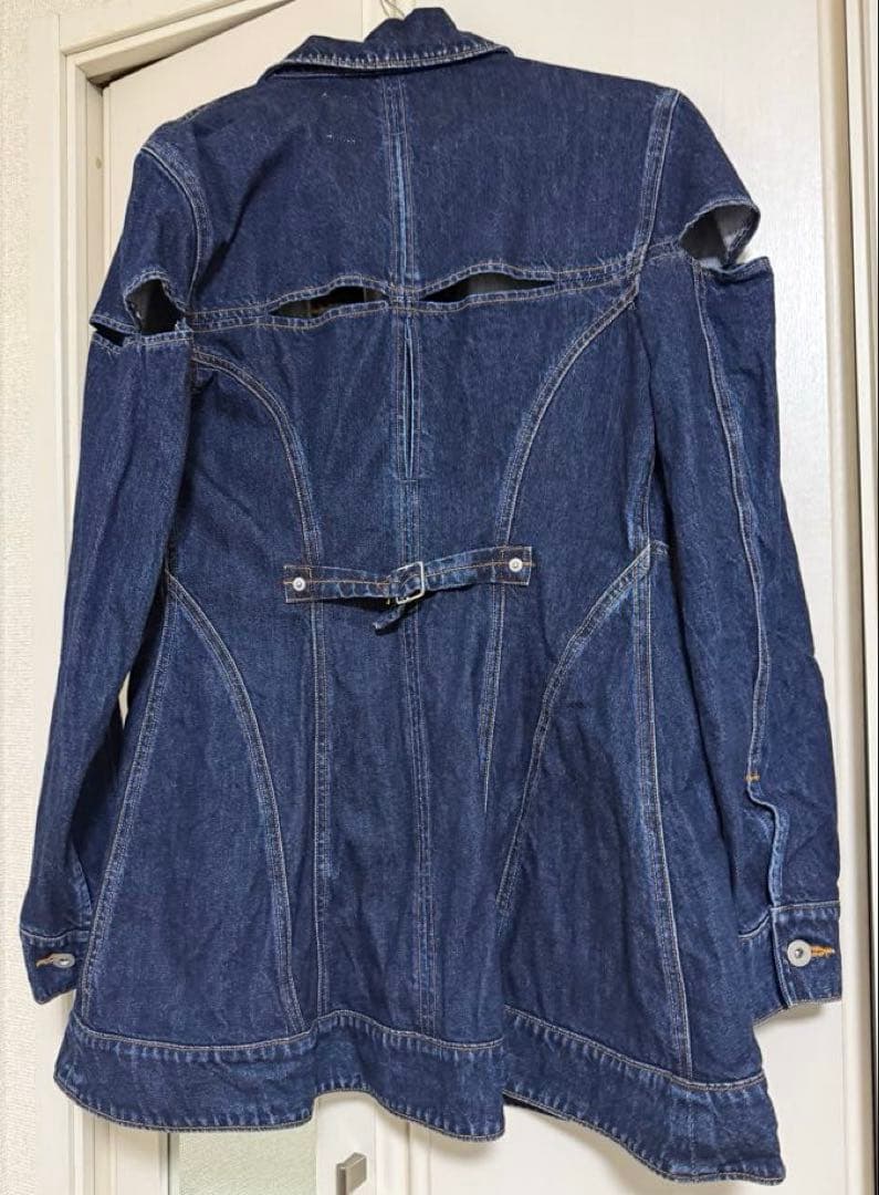 ジャケット・アウター FETICO DENIM SLIT JACKET