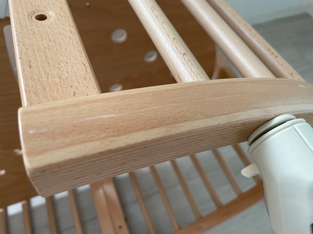 landabu 木製円形ベビーベッド(再掲)