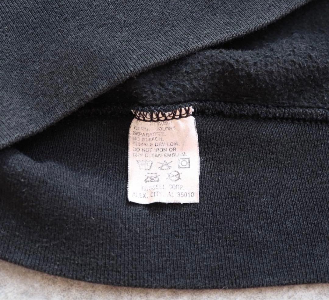 USA製90s Russell highcotton ハイコットン ブラック L