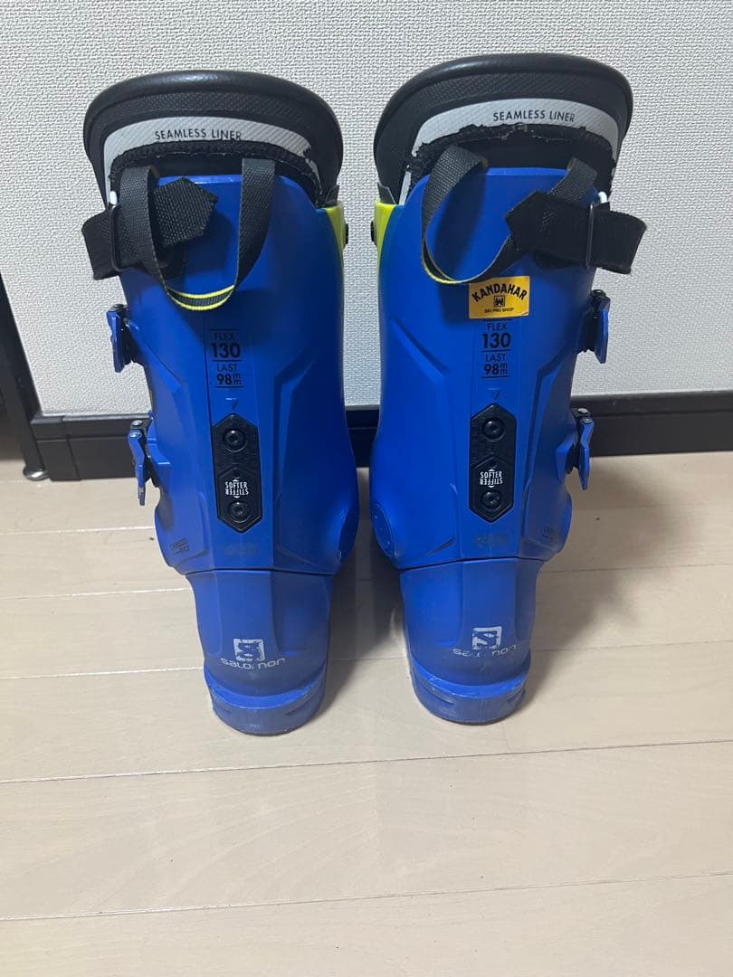 Salomon スキー ブーツ 130 青