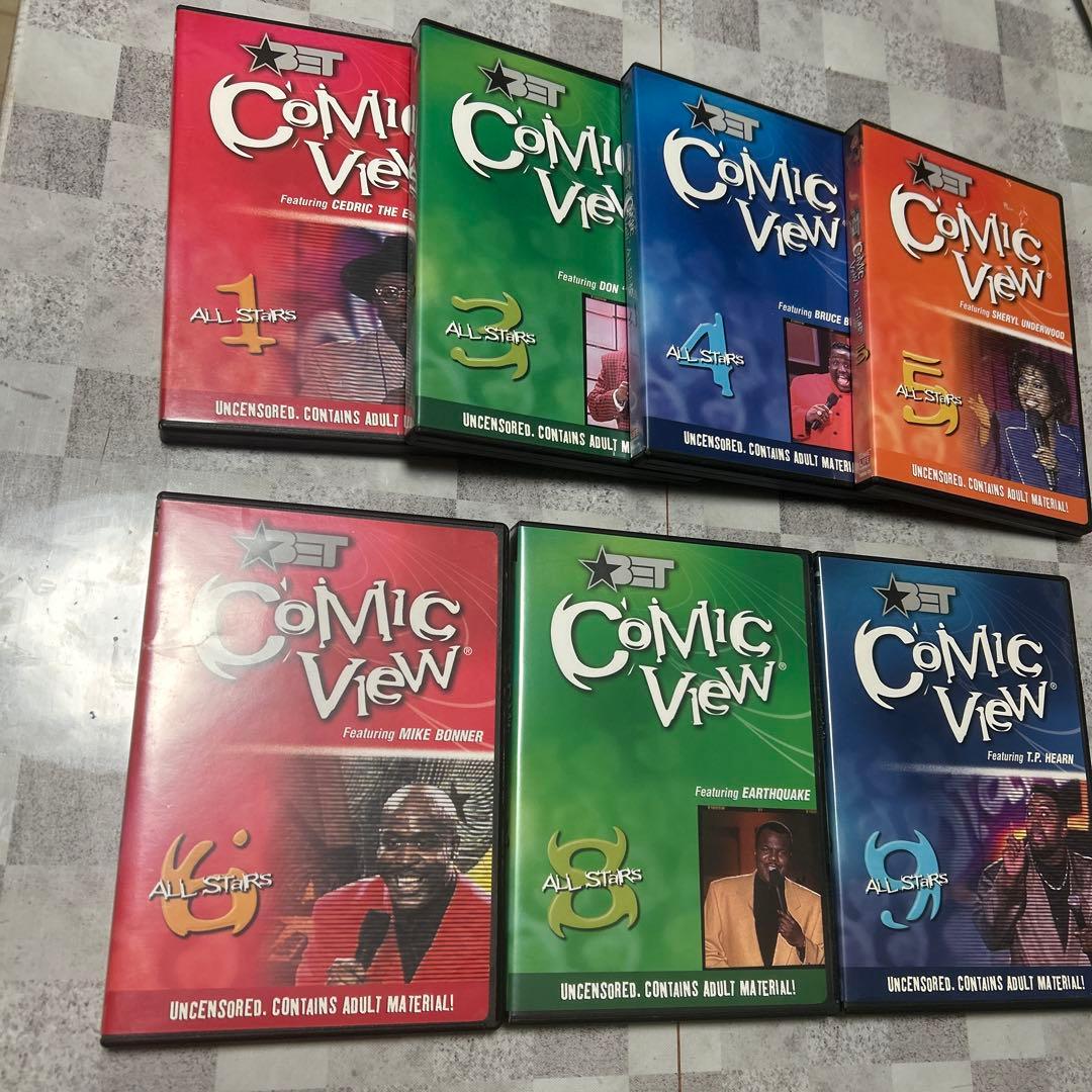 海外版DVD 7本　BET COMIC VIEW ALL STARS