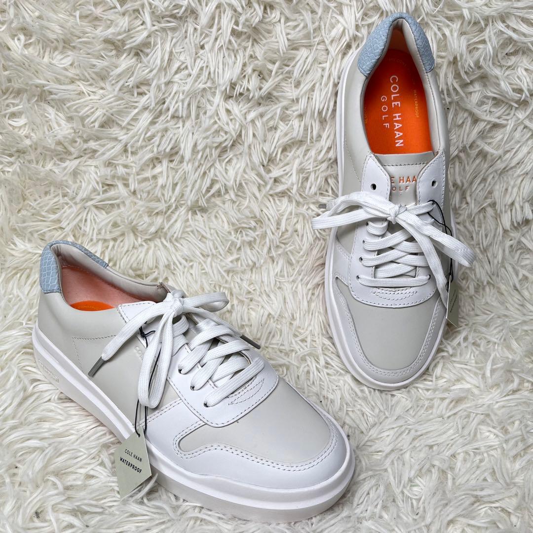 新品未使用　コールハーン　グランドプロ　ゴルフシューズ　ウォータープルーフ