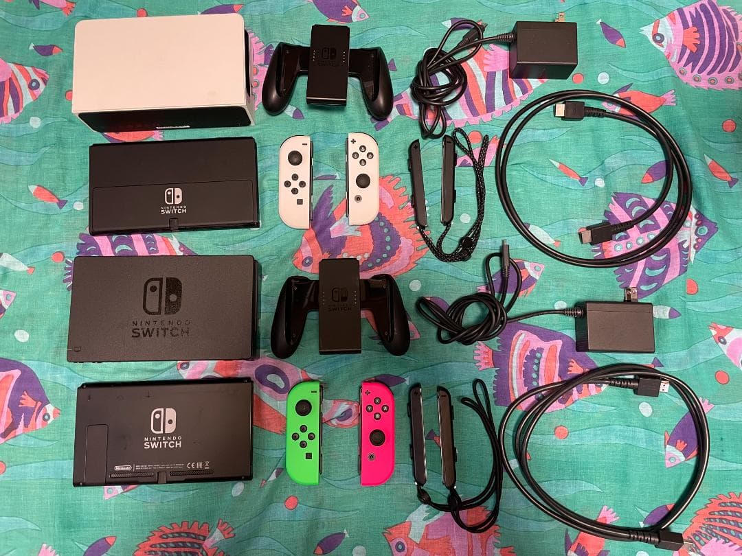 Nintendo Switch 本体(初代+有機EL ) + Splatoon3