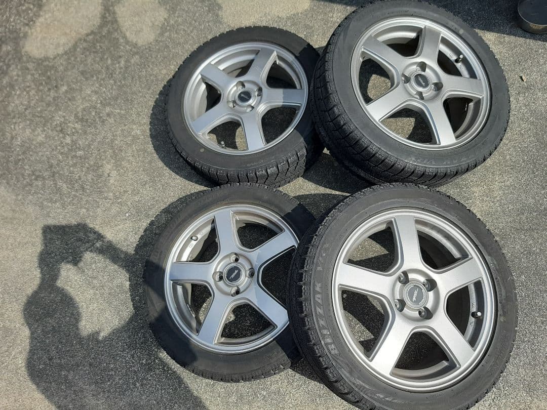 富士 ブリヂストン BLIZZAK VRX 16インチ アルミセット