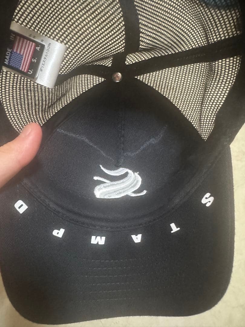 帽子 SEASET S NEOPRENE TRUCKER / BLACK