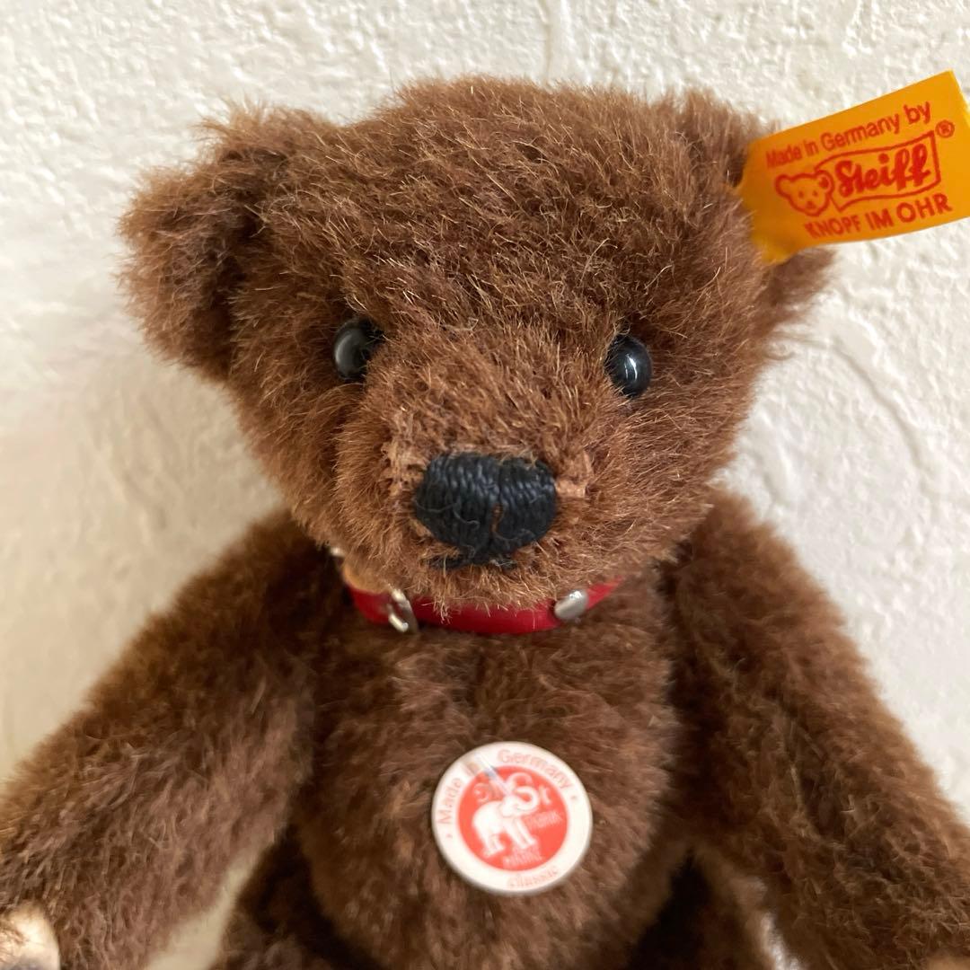 Steiffシュタイフ クラシックテディベア18cm アルパカモヘア027697