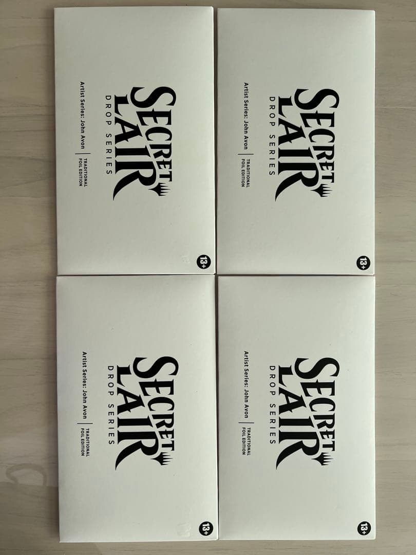 SECRET LAIR John Avon 4パックセット