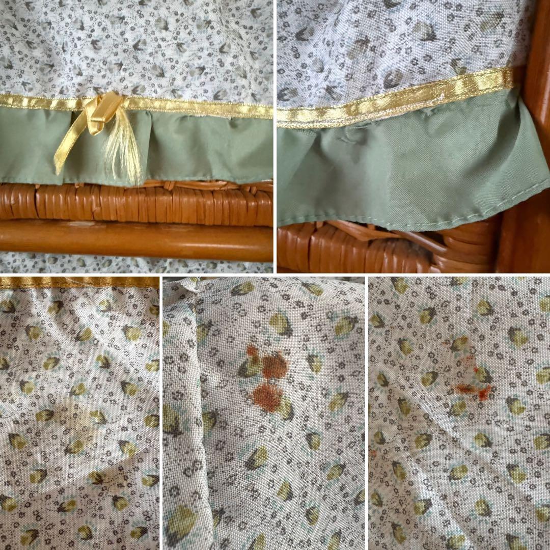 5段収納チェスト　キャスター付　天然素材　高さ約120cm　大型