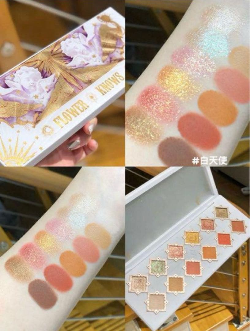 FLOWER KNOWS アイシャドウパレット & リップ＆チーク 6点セット