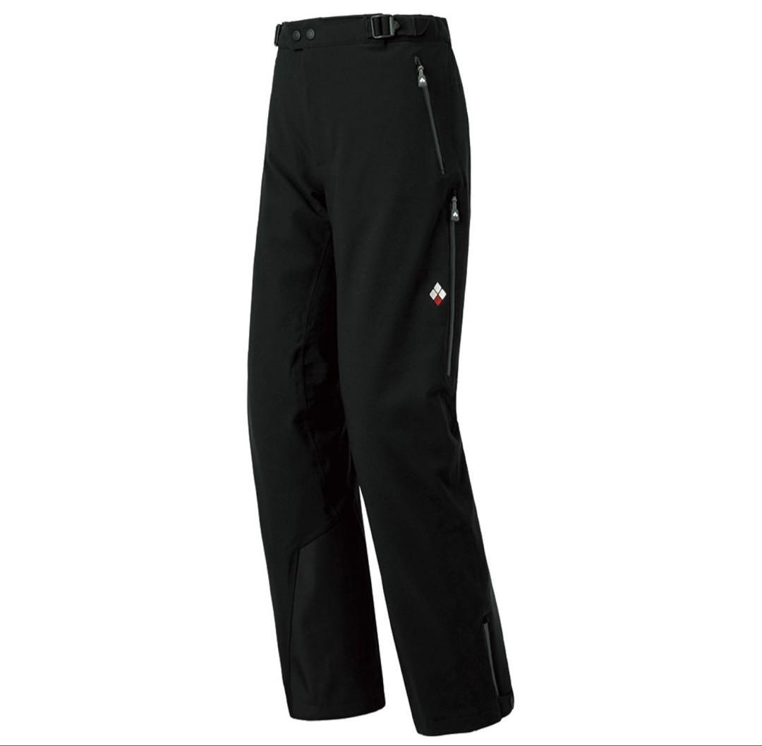 美品　モンベル ドライテックインシュレーテッドパンツ レディース M-Lブラック