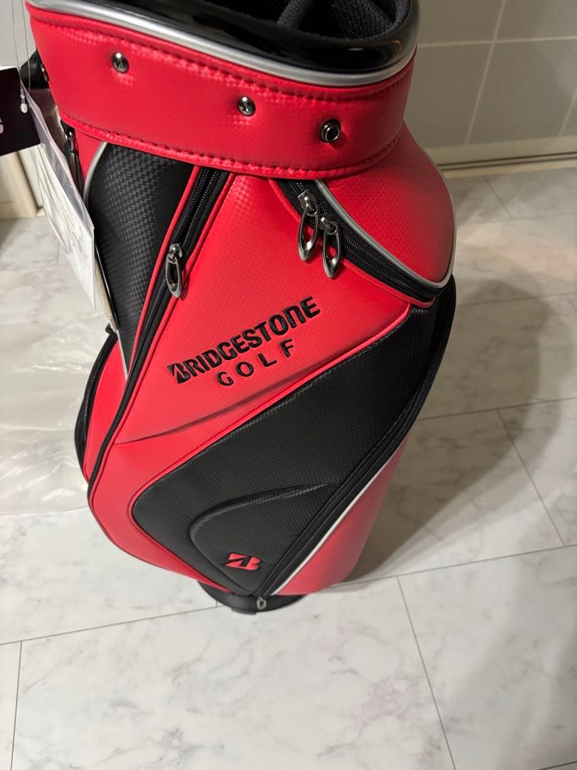 BRIDGESTONE ゴルフ キャディバッグ CBG422 レッド