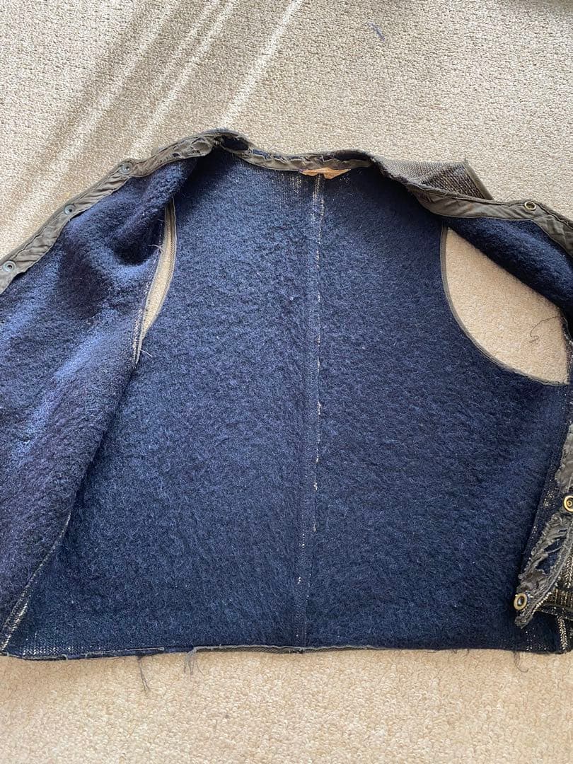 SPECIAL 44インチ！40s brown's beach vest