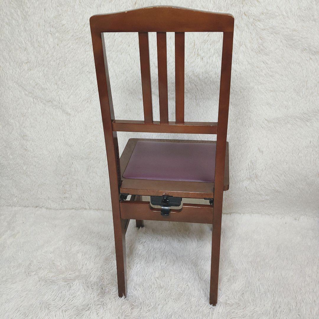 ピアノ椅子　グランドピアノ　背もたれ椅子　トムソン