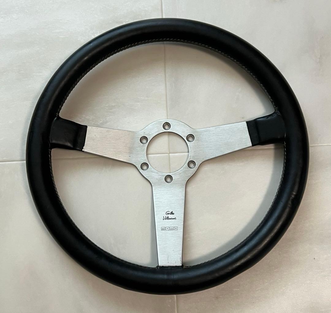 MOMO F1 GillesVilleneuvシグネチャーステアリングホイール