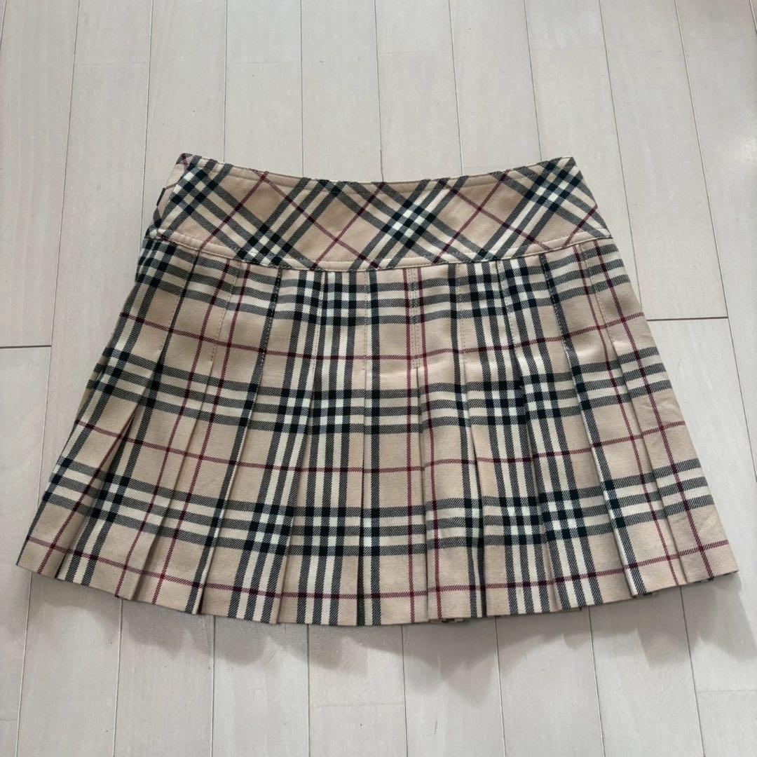 L*y様 BURBERRY BLUE LABEL ノバチェック ミニ スカート