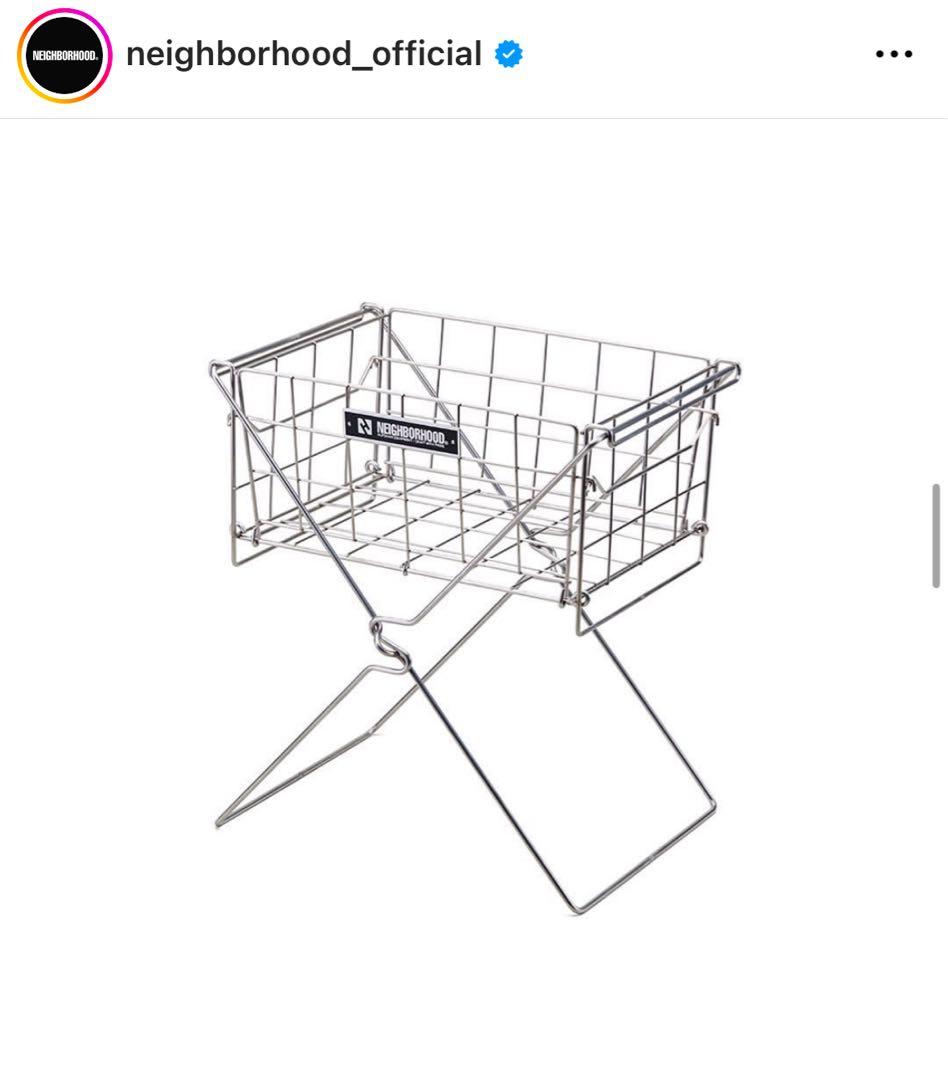 小物 NEIGHBORHOOD FOLDING BASKET & STAND SET