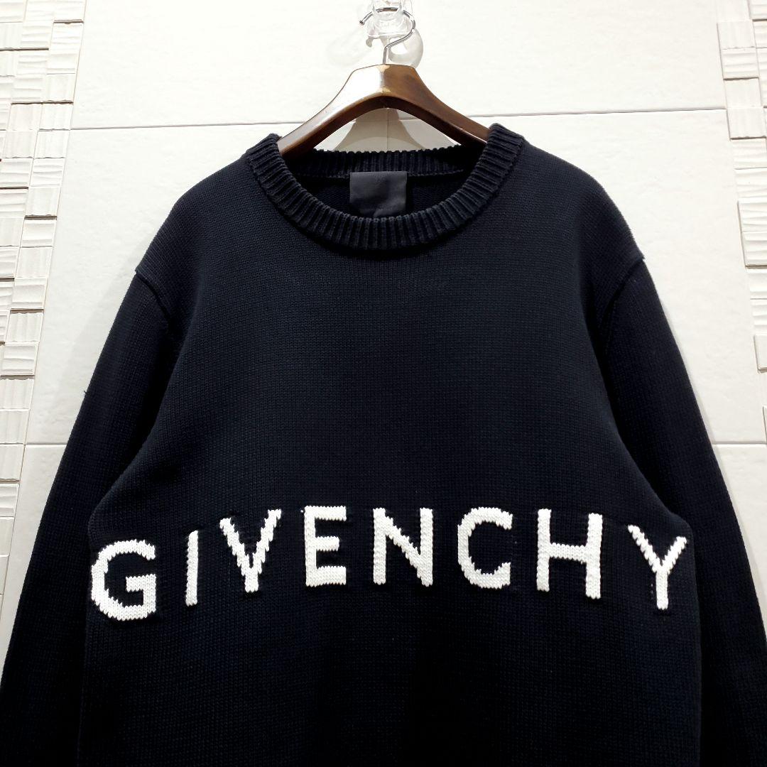 【人気モデル、L】GIVENCHY 22SS 4G クルーネック ブラック
