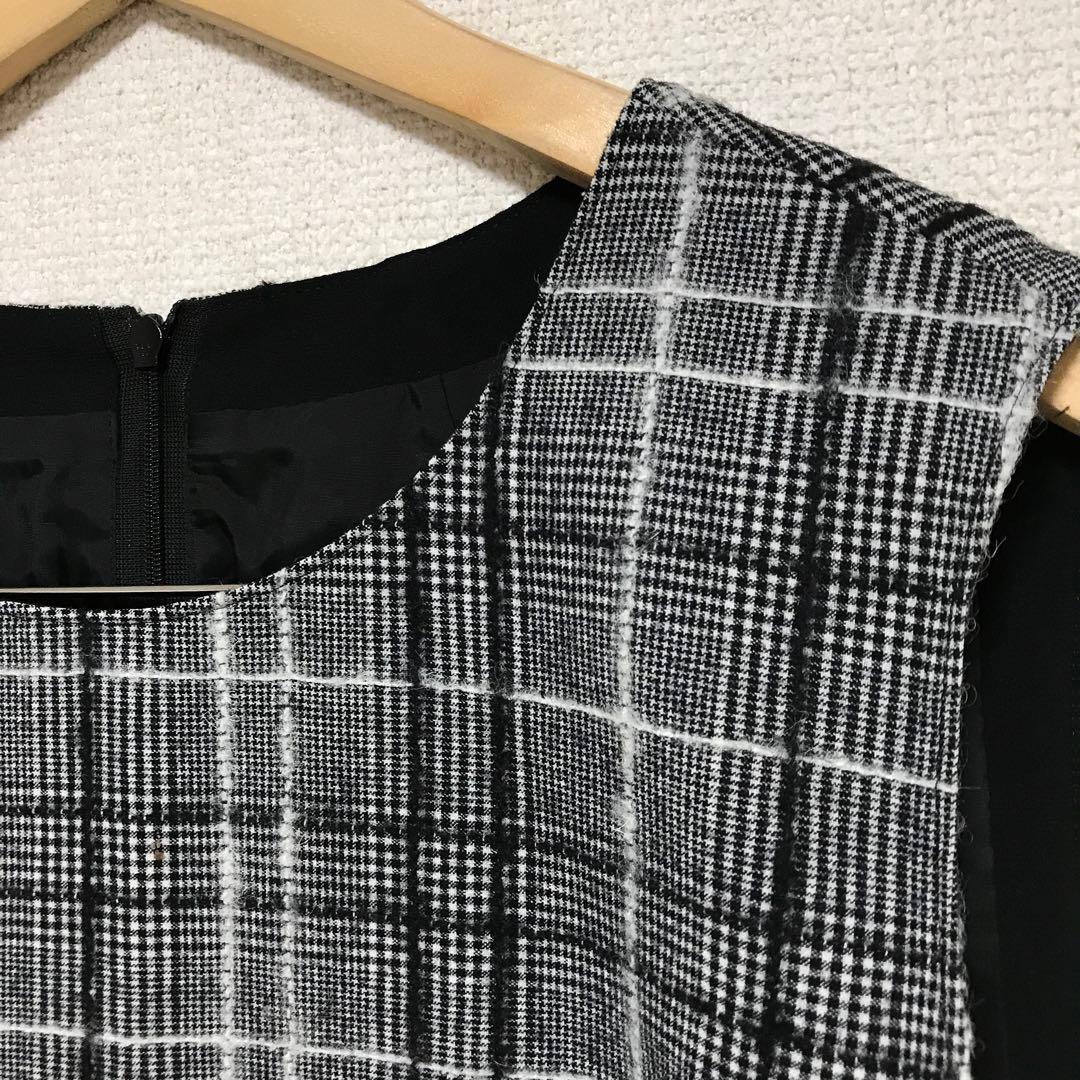 はっつん　REGGIANI イタリア製生地　ノースリーブワンピース