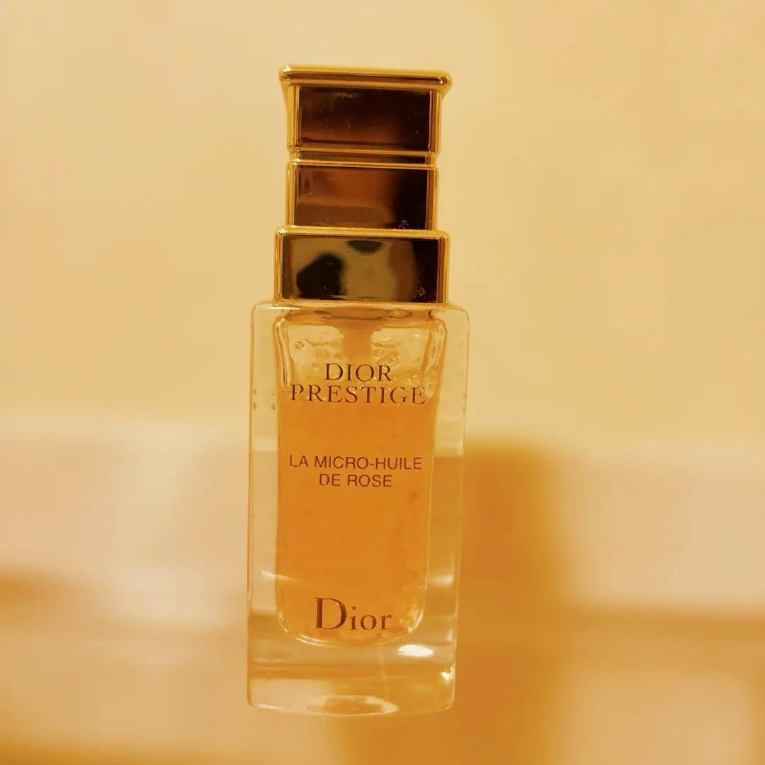 ディオールdior 30ml☆プレステージ マイクロユイルドローズセラム8割残